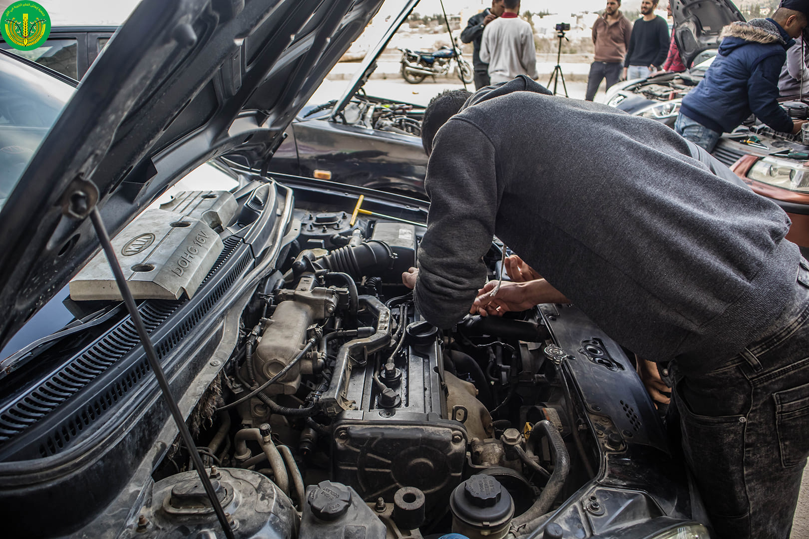 تخريج الدفعة الأولى من المتدربين الشباب من دورة ميكانيك السيارات